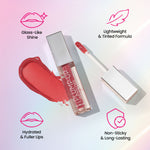 Thumbnail for Swiss Beauty Plump Up Wet Lip Gloss For Glossy And Fuller Lips - 4 Browny Point - Distacart
