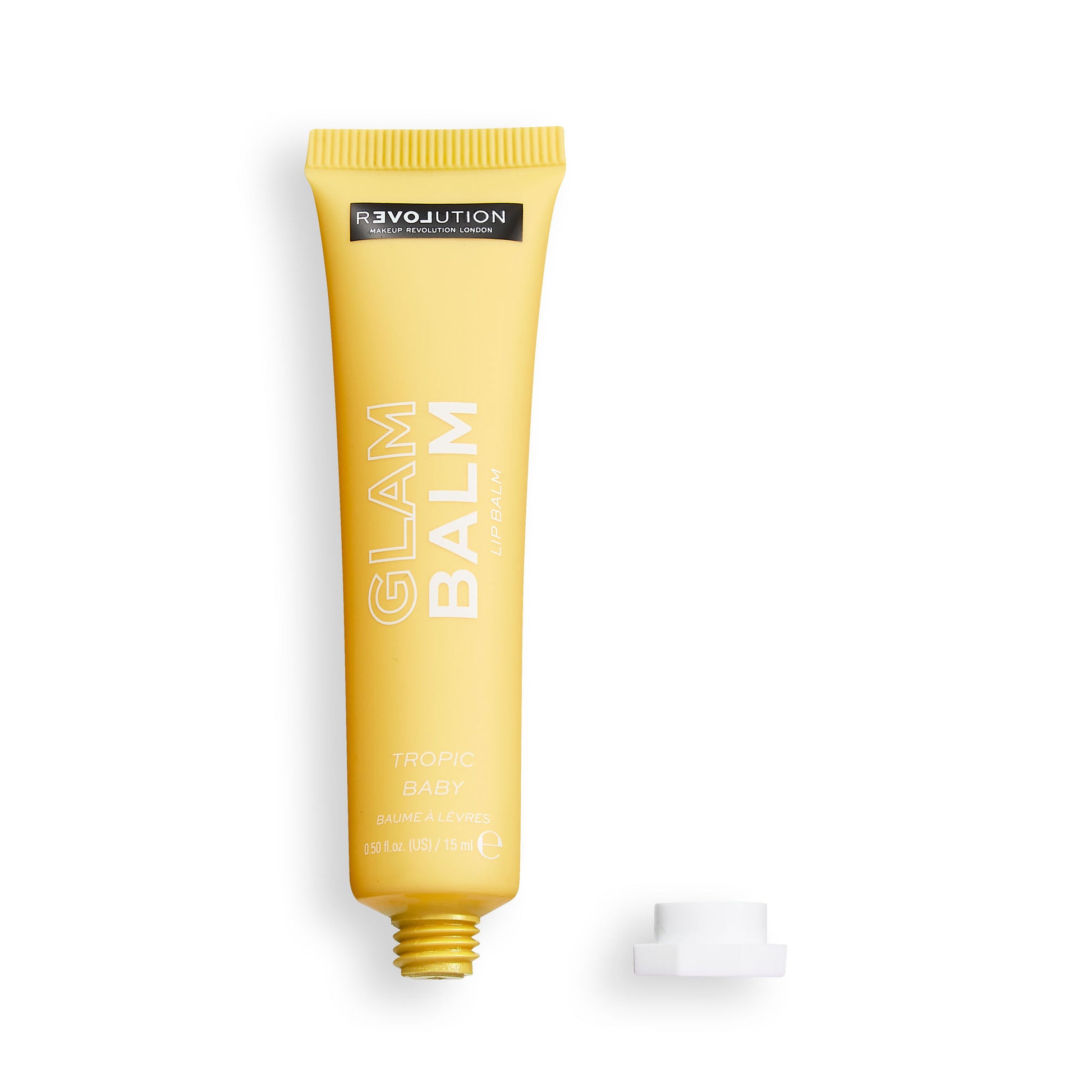 Revolution Relove Glam Balm Lip Balm - Tropic Baby Pineapple - Distacart