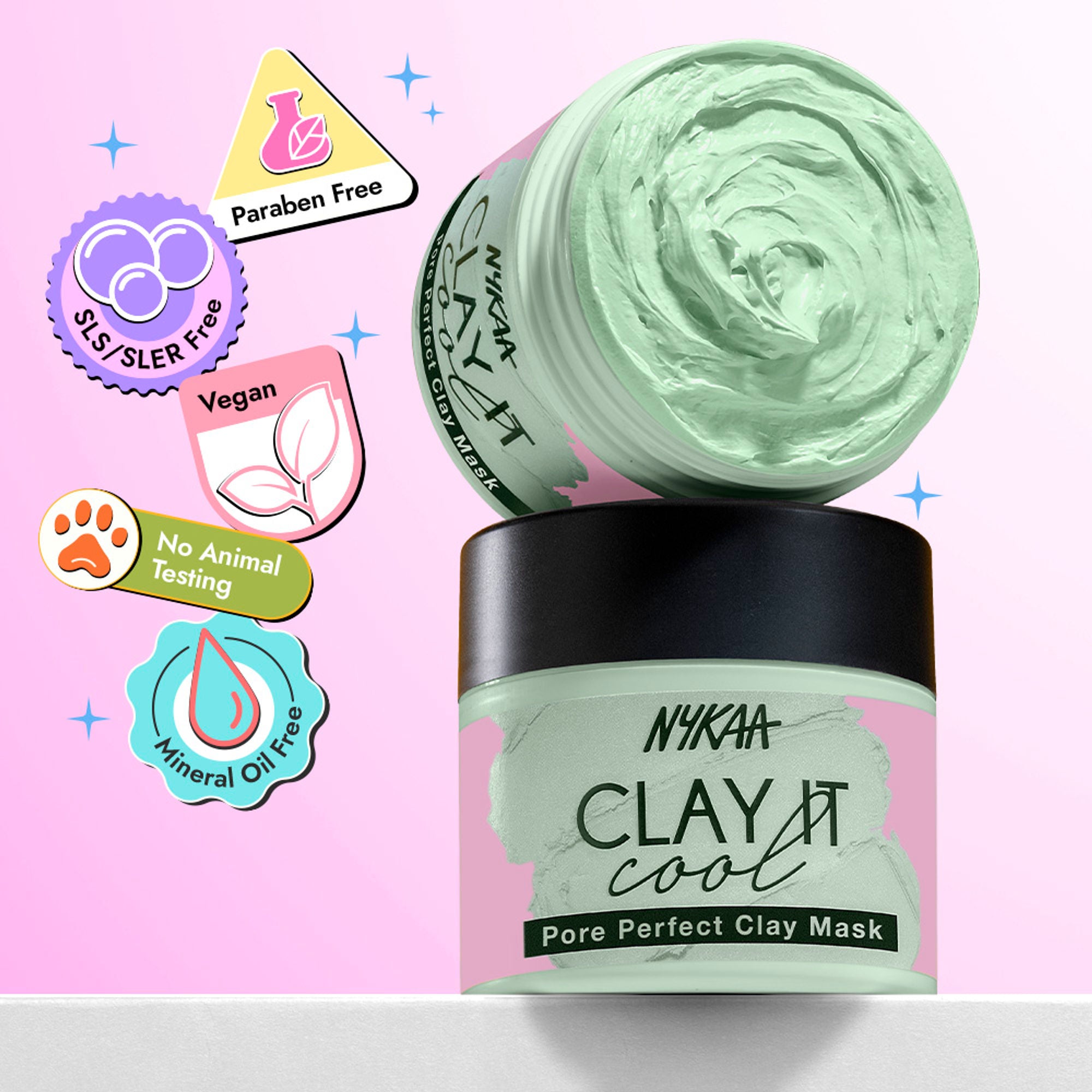 Nykaa Clay It Cool Clay Mask - Pore Perfect - Distacart