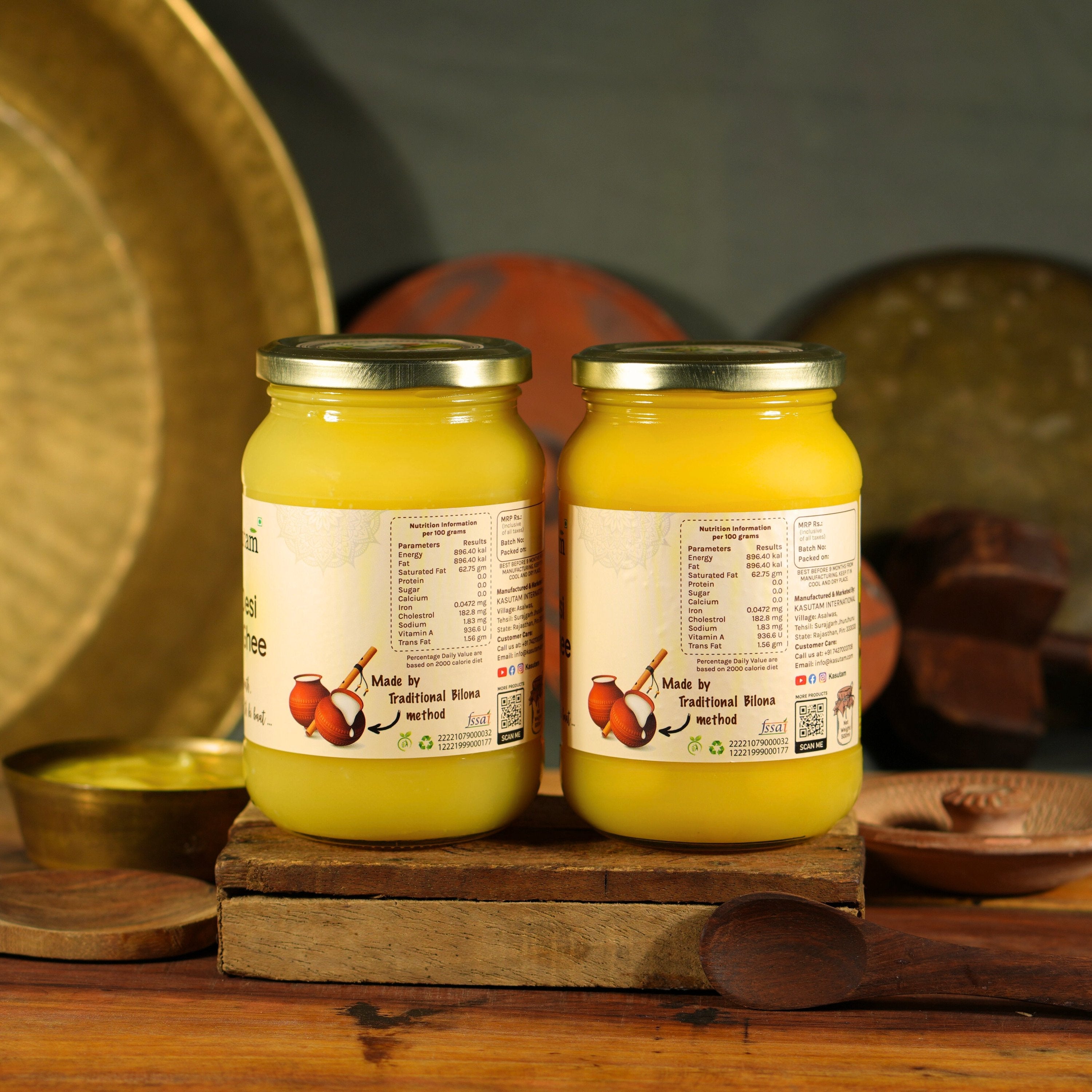 Kasutam A2 Desi Cow Bilona Ghee - Distacart