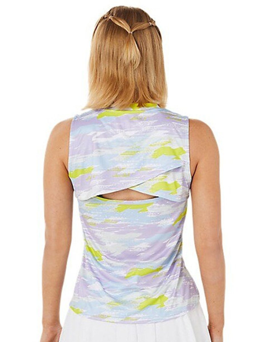ASICS Match Graphic SS Printed V-Neck T-Shirt - Distacart