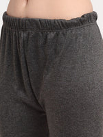 Thumbnail for TAG 7 Women Grey Ankle-Length Leggings - Distacart
