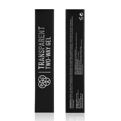 PAC Studio Transparent Two Way Gel - Lightweight Gel Formula, Glue for Chunky Glitter with Zero Fallout - Distacart
