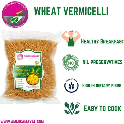 Ammi Samayal Wheat Vermicelli (Semiya/Sevai) and Country Sugar Combo - Distacart