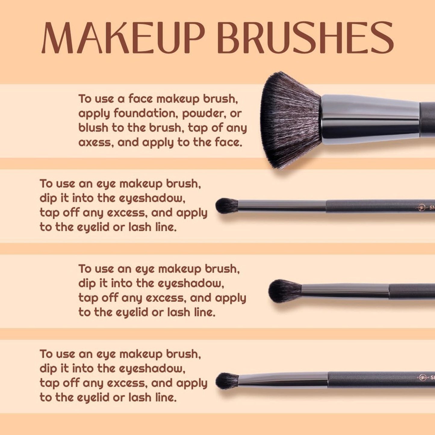 Shryoan Lip Brush with Soft & Synthetic Bristles - Distacart