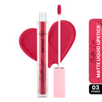 Thumbnail for Shryoan Butter Luxe Satin Matte Liquid Lipstick - Pookie 03