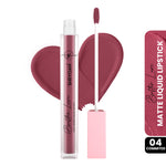 Thumbnail for Shryoan Butter Luxe Satin Matte Liquid Lipstick - Commited 04