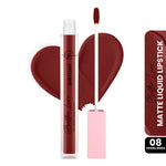 Thumbnail for Shryoan Butter Luxe Satin Matte Liquid Lipstick - Drama Mama 08