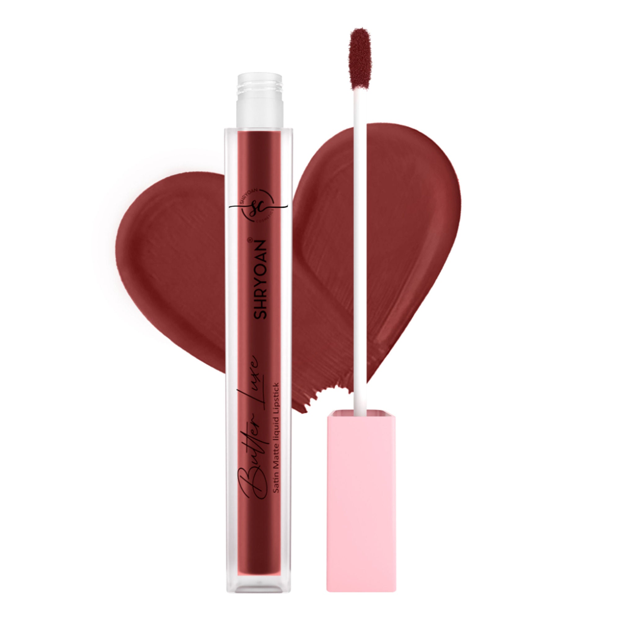 Shryoan Butter Luxe Satin Matte Liquid Lipstick - Drama Mama 08 - Distacart