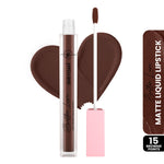 Thumbnail for Shryoan Butter Luxe Satin Matte Liquid Lipstick - Brownie Points 15