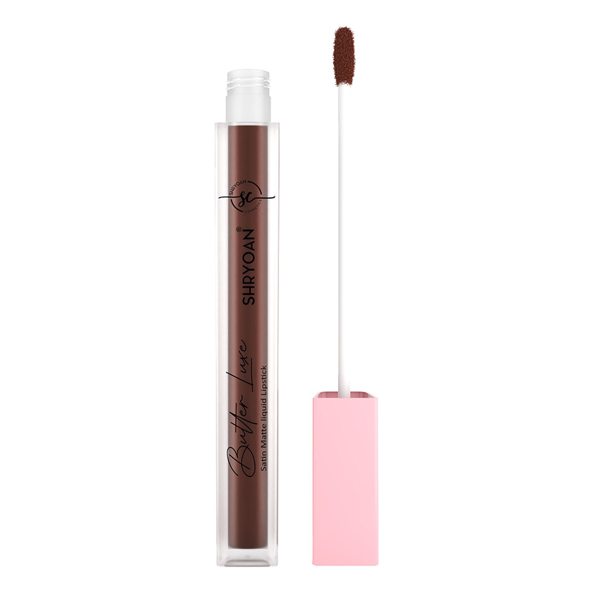 Shryoan Butter Luxe Satin Matte Liquid Lipstick - Brownie Points 15 - Distacart
