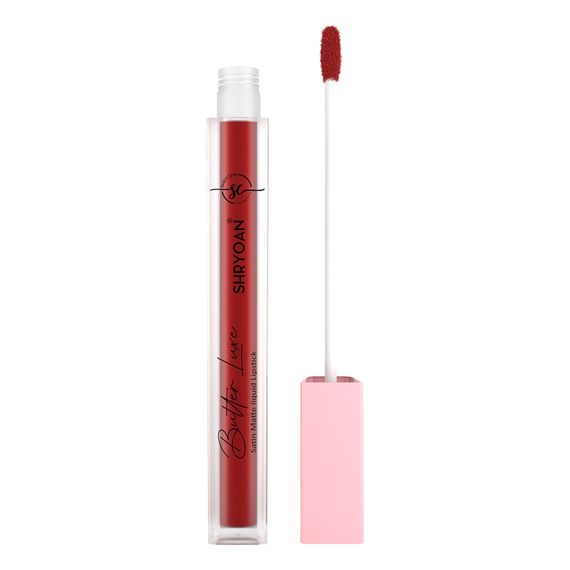 Shryoan Butter Luxe Satin Matte Liquid Lipstick - Lost Cherry 16 - Distacart