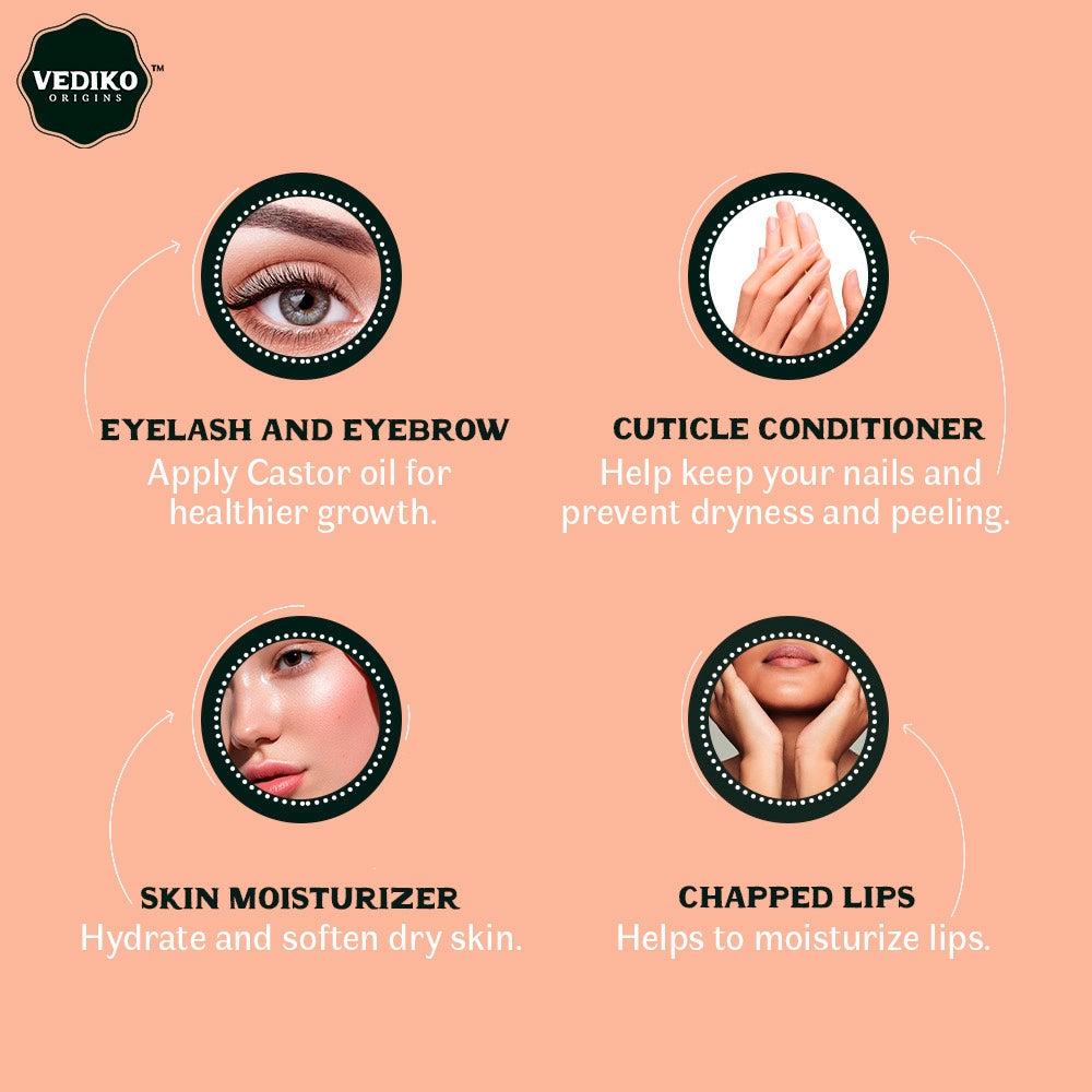 Vediko Origins Castor Oil - Distacart