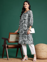 Thumbnail for Sangria Women Ethnic Motifs Printed Kurta