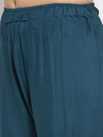 Thumbnail for TAG 7 Women Pack of 2 Solid Flared Palazzos