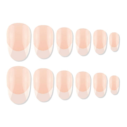 shills professional reusable press on nails french oval spn716
