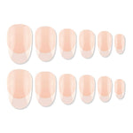 Thumbnail for shills professional reusable press on nails french oval spn716