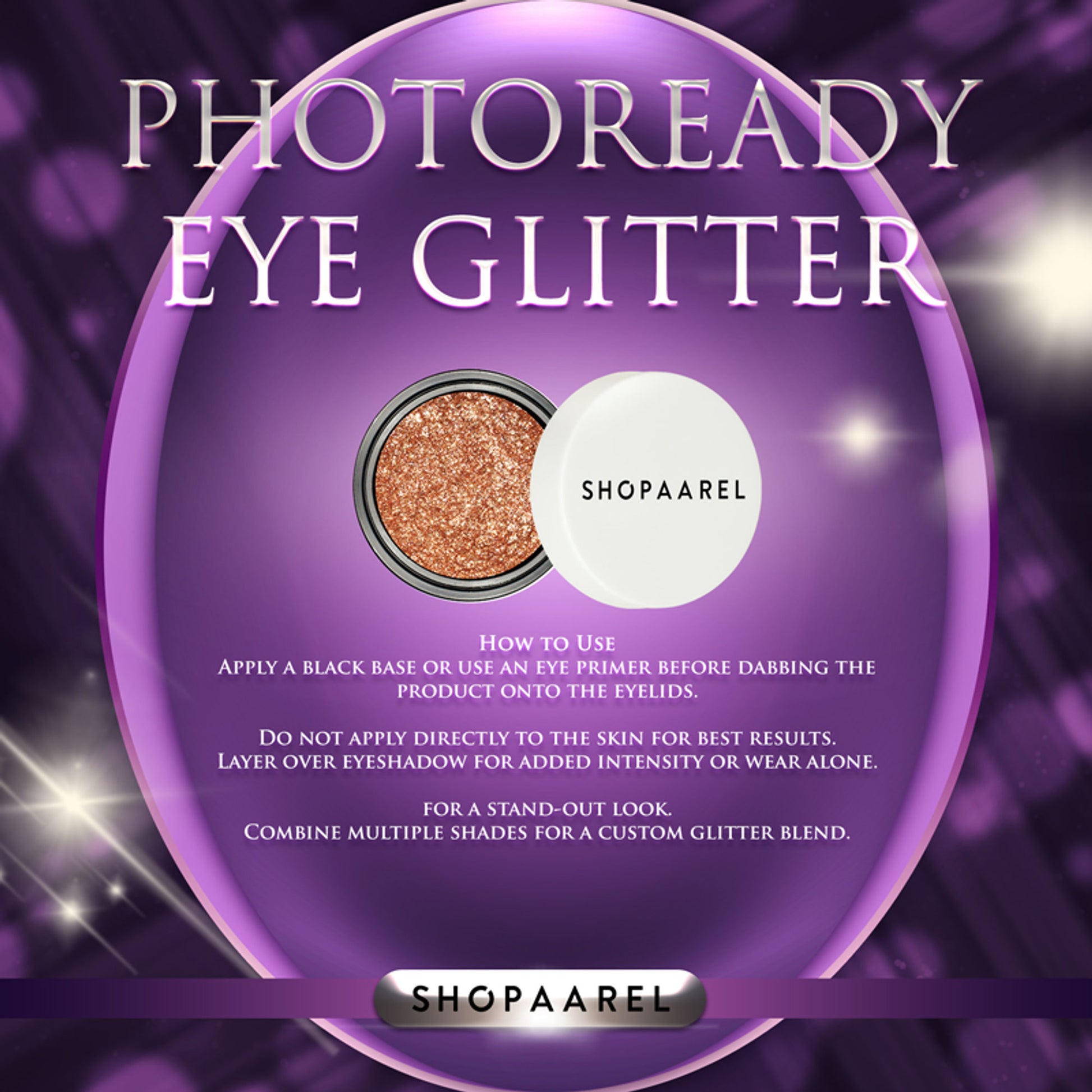 Shopaarel Photoready Eye Glitter - 03 - Distacart