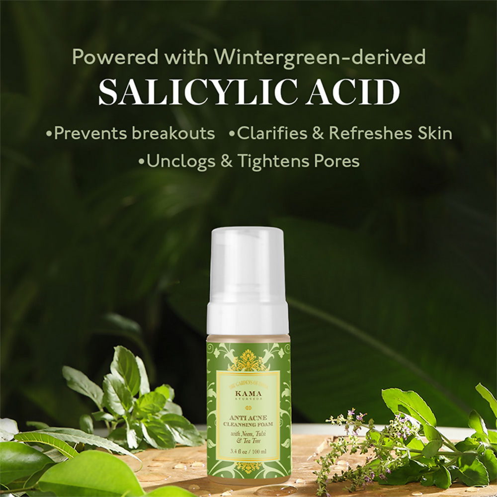 Kama Ayurveda Mini Anti Acne Cleansing Foam