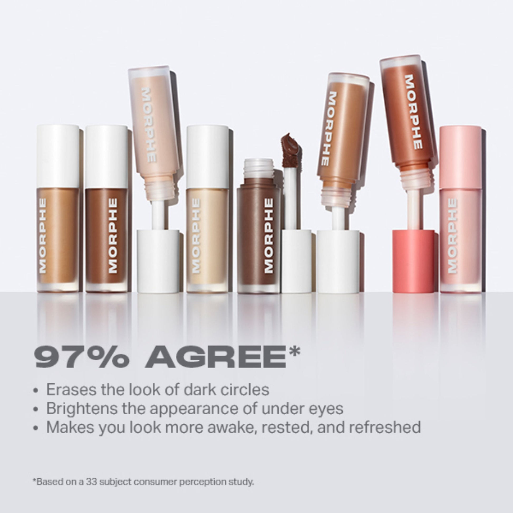 MORPHE Wakeup Artist Under Eye Correcting Concealer - Buff 4C - Distacart