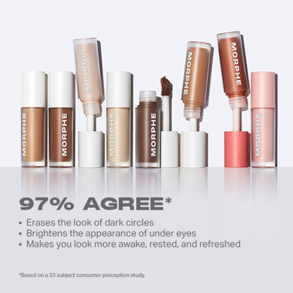 MORPHE Wakeup Artist Under Eye Correcting Concealer - Peach 02 - Distacart