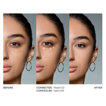 MORPHE Wakeup Artist Under Eye Correcting Concealer - Peach 02 - Distacart