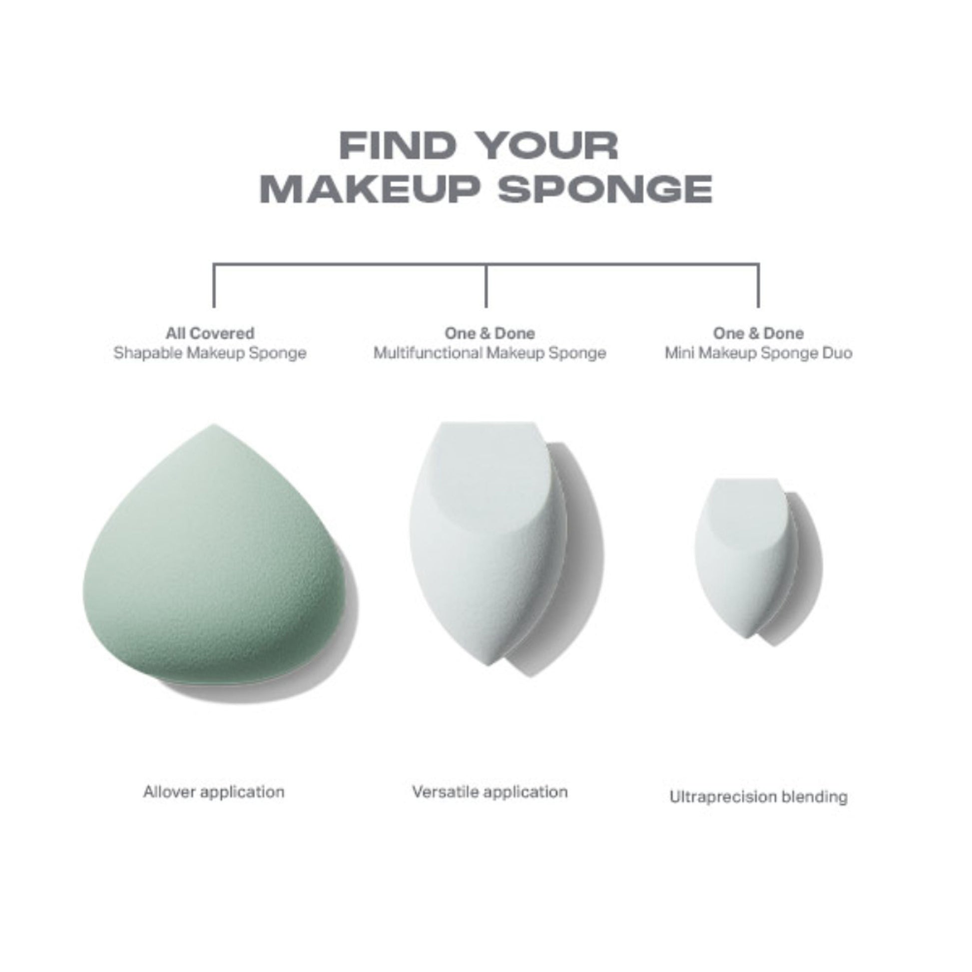 MORPHE One & Done Mini Makeup Sponge Duo - Distacart