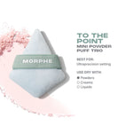 Thumbnail for MORPHE To The Point Mini Powder Puff Trio - Distacart