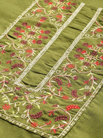Thumbnail for All About You Women Ethnic Motifs Embroidered Sequinned Kurta With Trousers - Distacart
