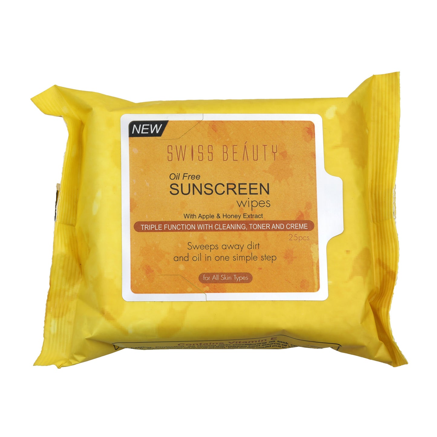 Swiss Beauty Oil Free Sunscreen Wipes - Distacart
