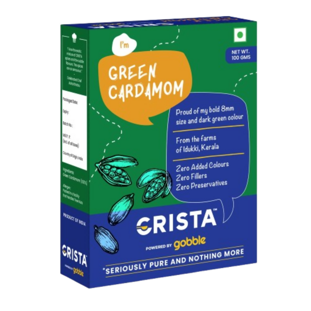 Crista Spices Green Cardamom - Distacart