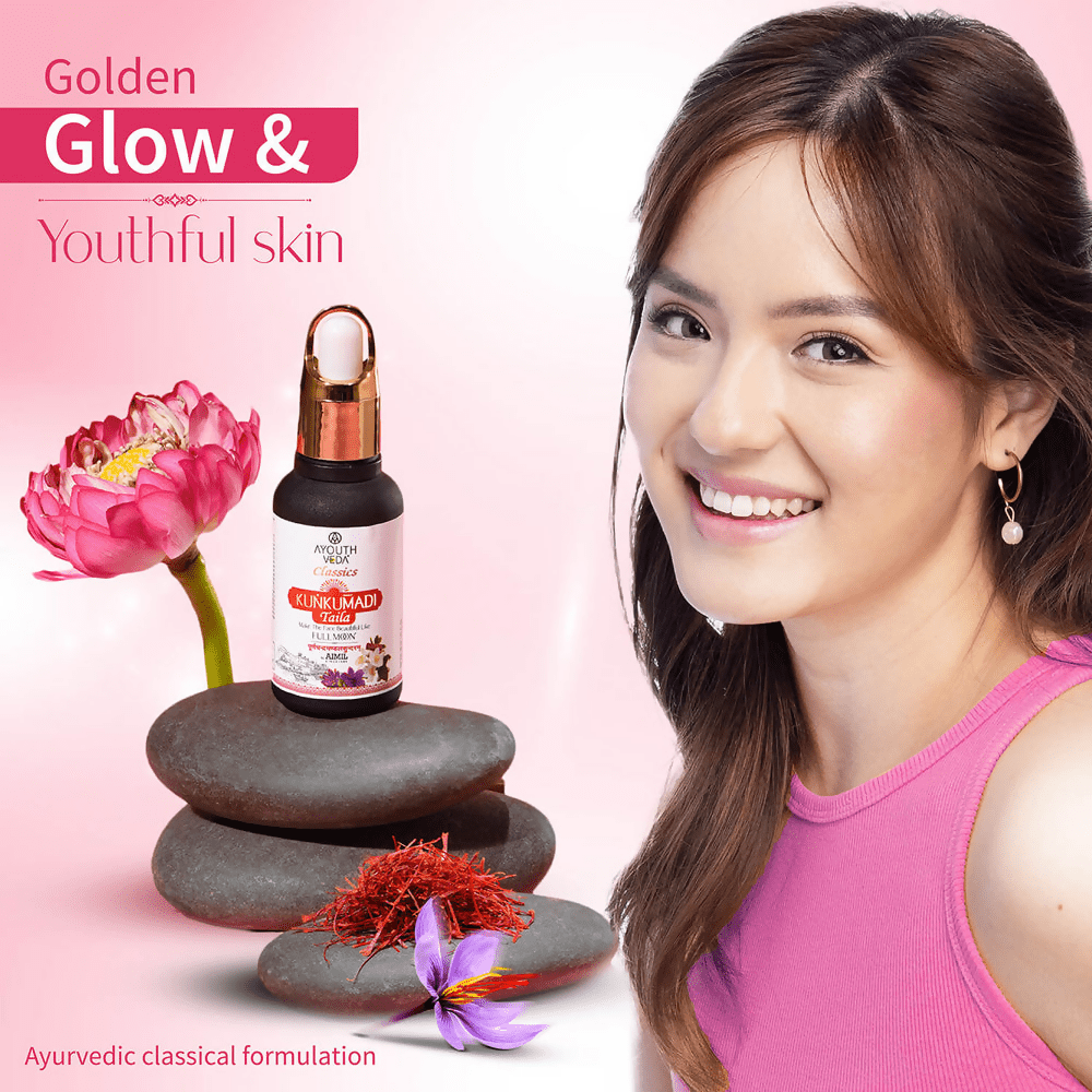Ayouthveda Kunkumadi Taila (Facial Oil) - Distacart