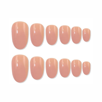 shills professional reusable press on nails oval spn513