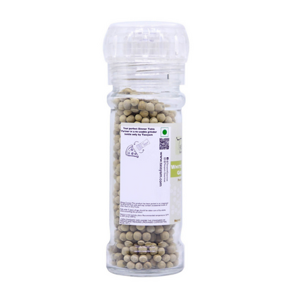 Tassyam Organics White Pepper Grinder Bottle - Distacart