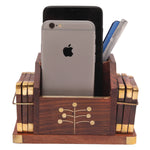 Thumbnail for Nizalia Wooden Coaster And Pen Holder