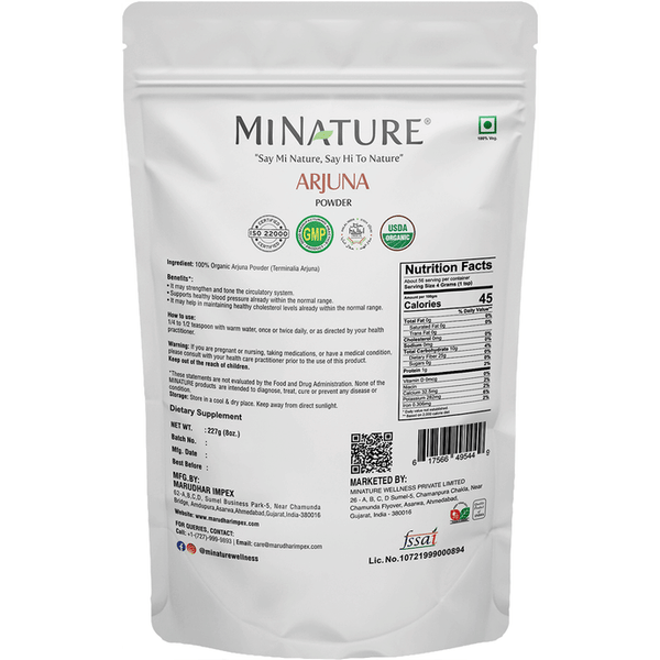 Minature Arjuna Organic Powder