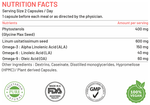 Thumbnail for bliss welness heart health phytosterols omega 3 6 9 veg capsule vegicap