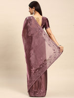 Thumbnail for kasee Embroidered Organza Saree - Distacart