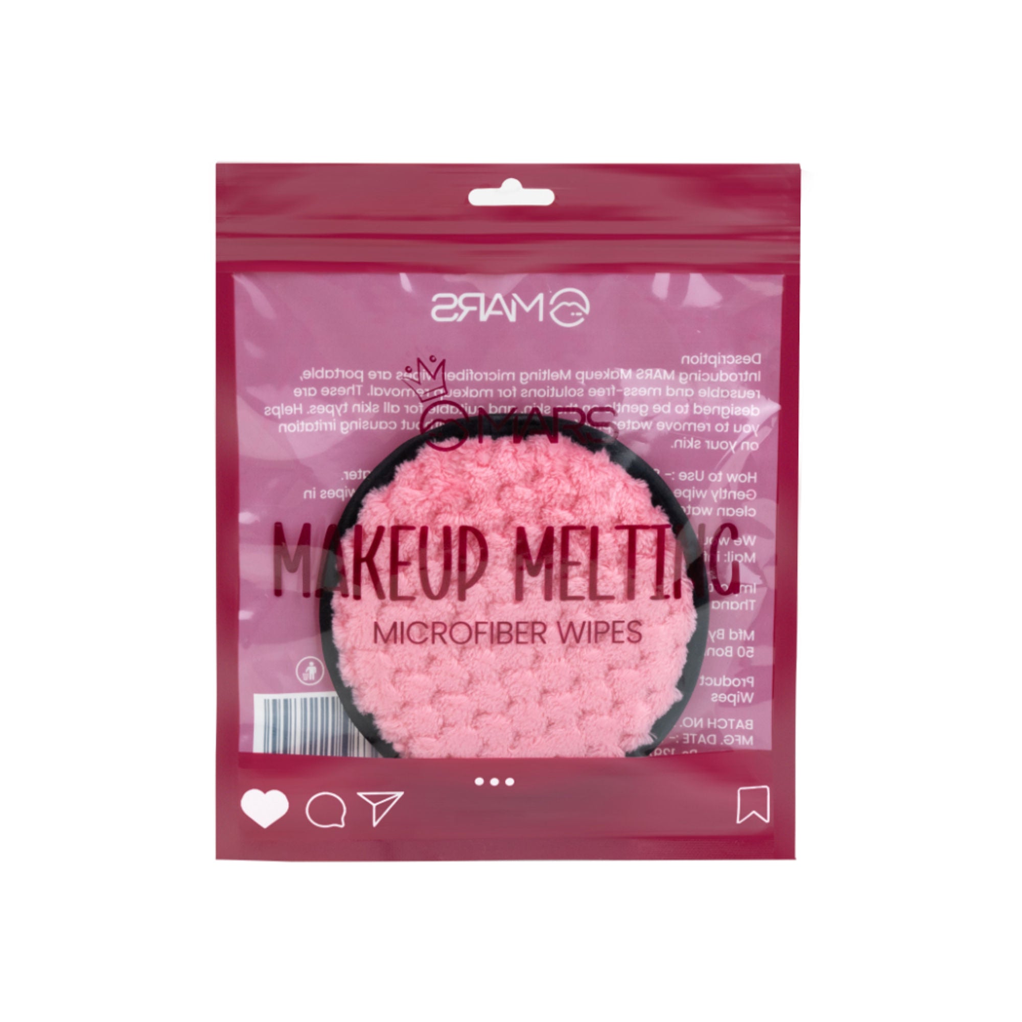 MARS Cosmetics Makeup Melting Microfiber Wipe