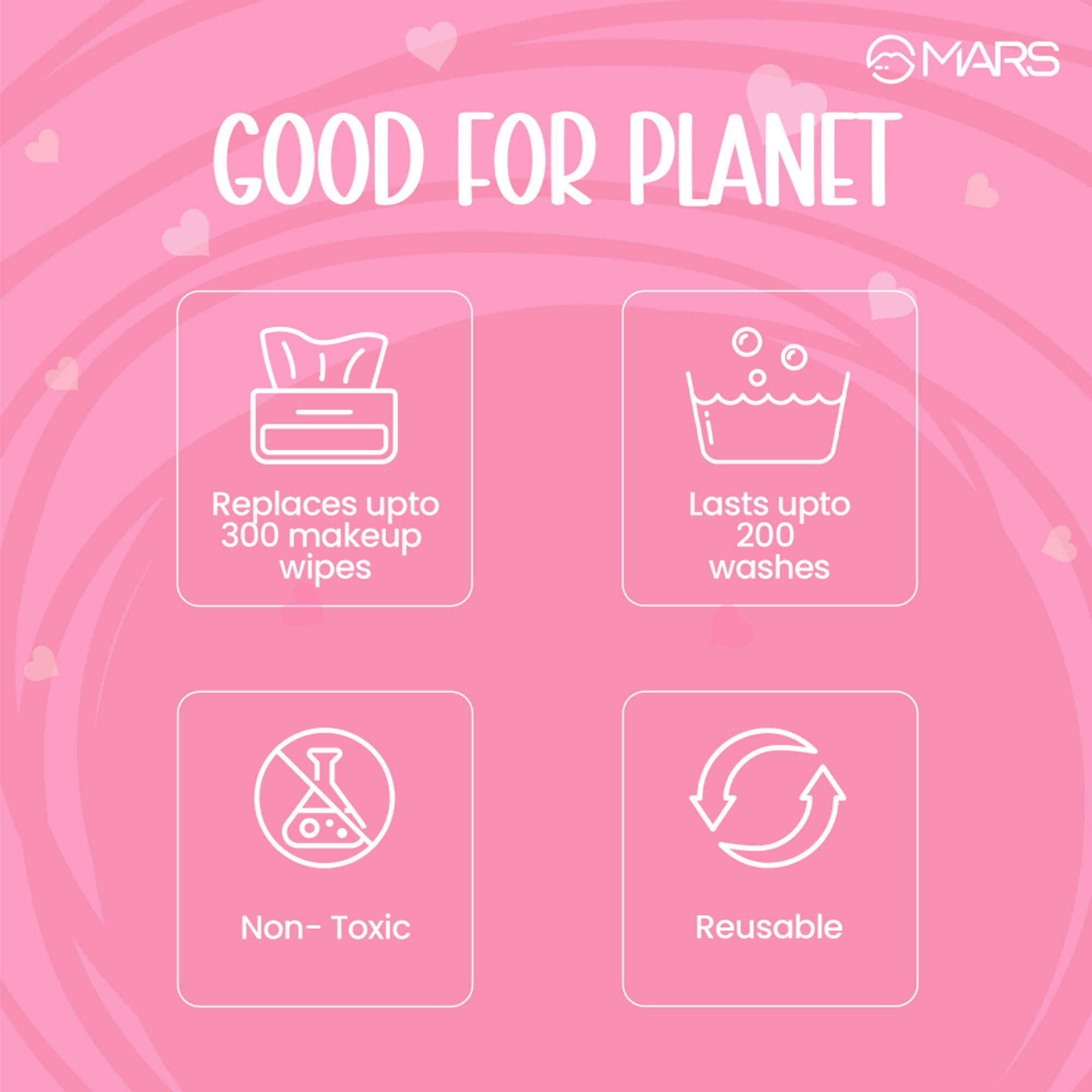 MARS Cosmetics Makeup Melting Microfiber Wipe