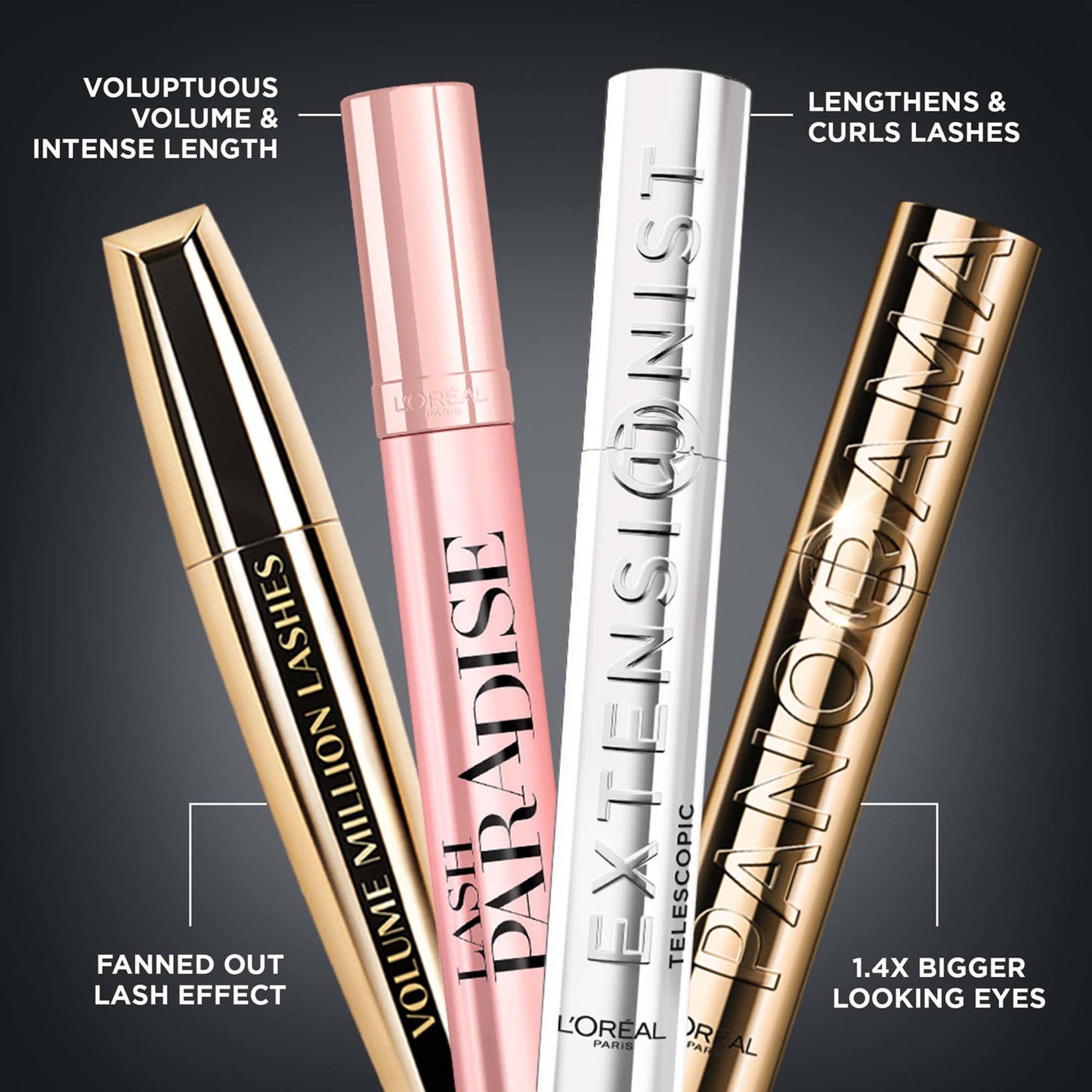 L'Oreal Paris Telescopic Extensionist Waterproof Mascara - Dista