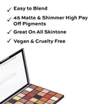 Thumbnail for Makeup Revolution Maxi Reloaded Eyeshadow Palette - 45 Shades-Shimmer & Easy Blendable - Large It Up
