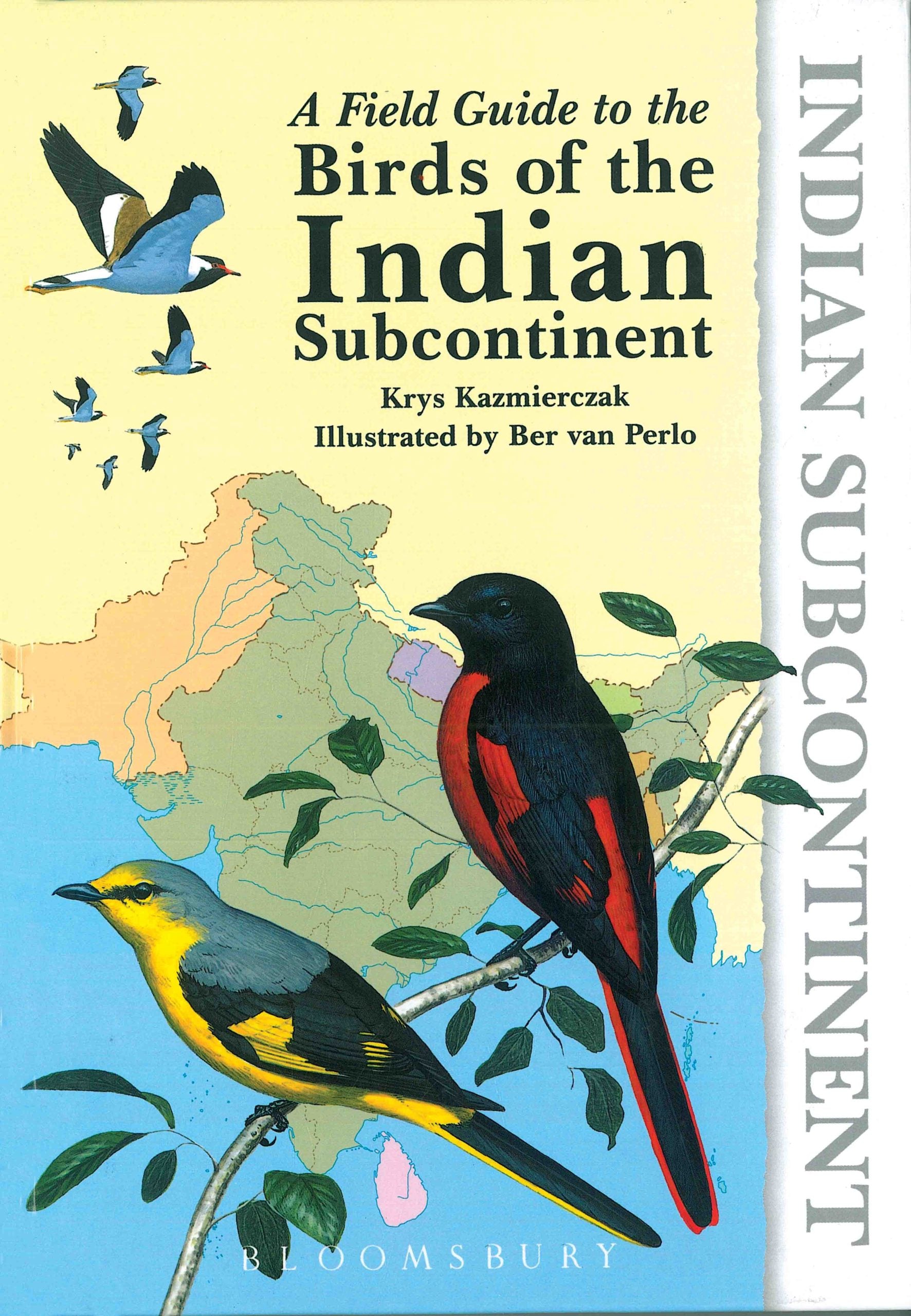 A Field Guide to the Birds of the Indian Subcontinent by Krys Kazmierczak - Om Books - Distacart