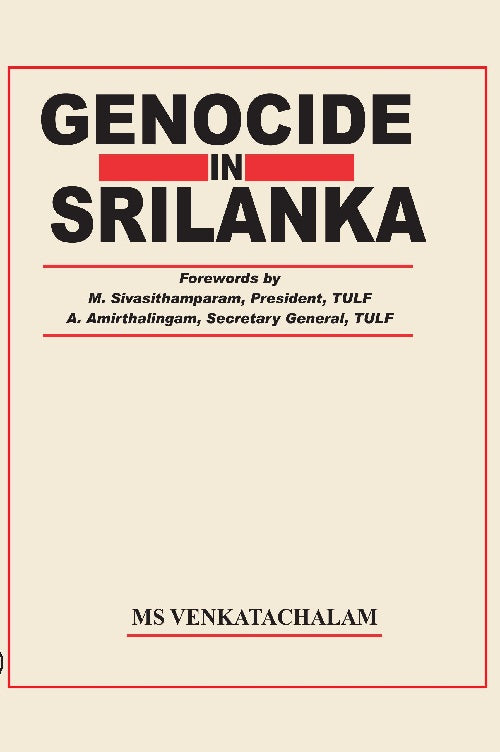 Genocide in Sri Lanka - Gyan Books - Distacart