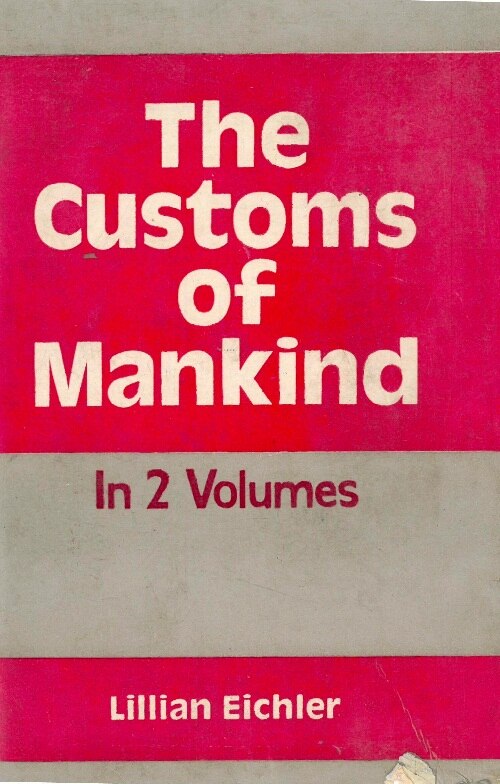 The Customs of Mankind 2 Vols. Set - Gyan Books - Distacart