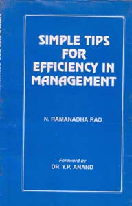 Simple Tips For Efficiency in Management - Gyan Books - Distacart