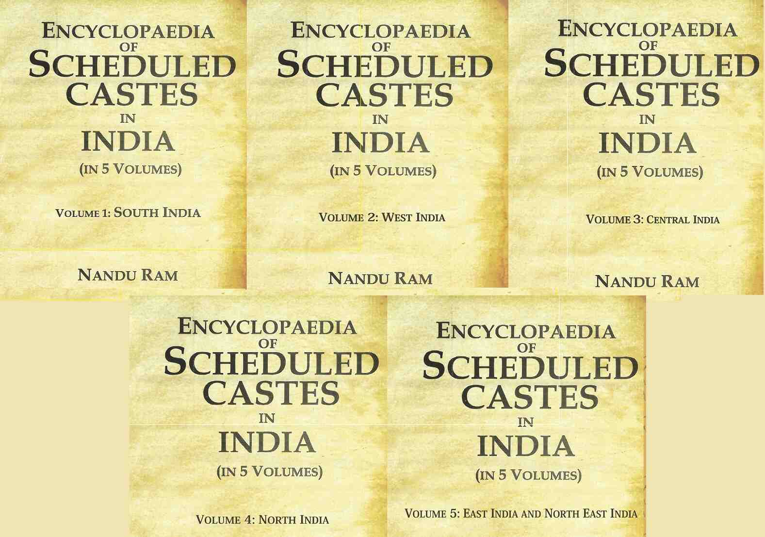 Encyclopaedia of Scheduled Castes in India 5 Vols. Set - Gyan Books - Distacart