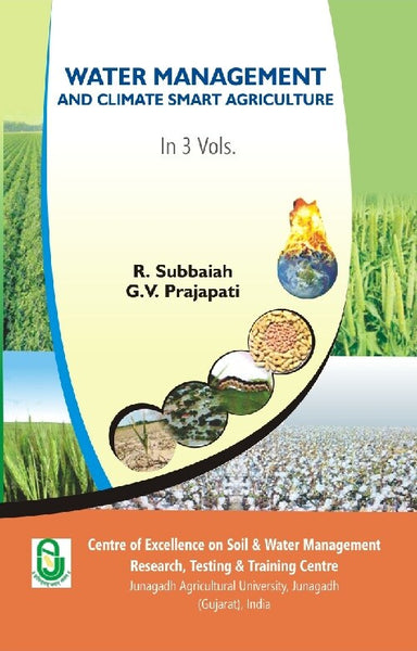 Water Management and Climate Smart Agriculture 3 Vols. Set - Gyan Books - Distacart