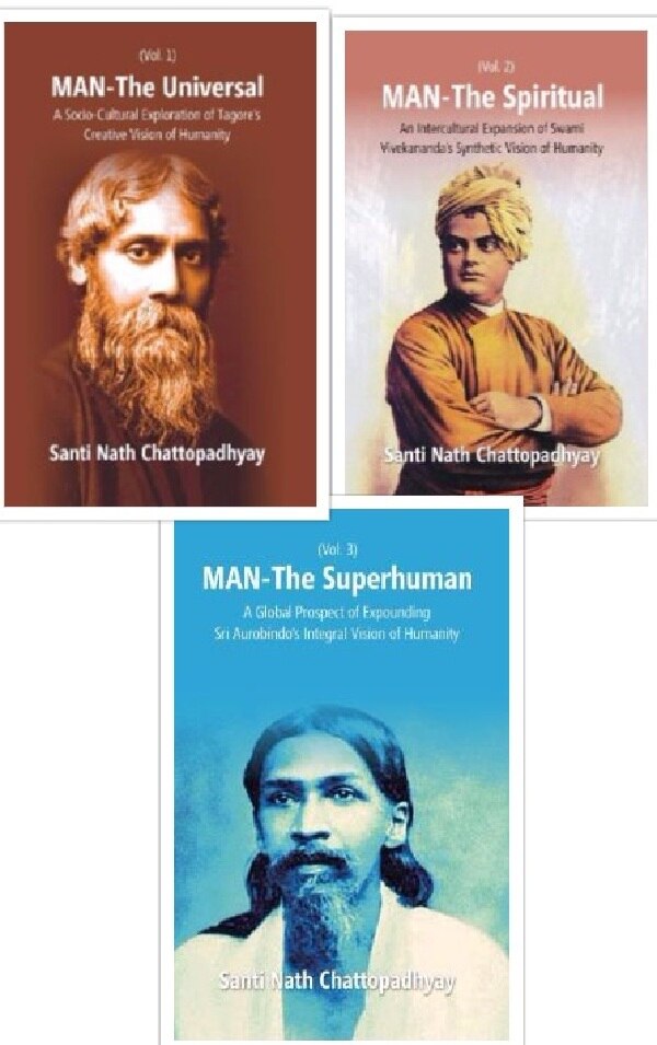Man-The Universal, the Spiritual, the Superhuman 3 Vols. Set - Gyan Books - Distacart