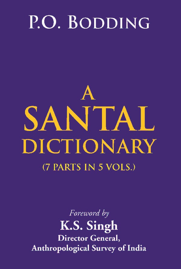 A Santal Dictionary Vol. 3rd - Gyan Books - Distacart